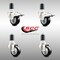 Service Caster 3.5 Inch 316SS Black Polyurethane Swivel 1-5/8 Inch Stem Caster Lock Brake, 2PK SS316TTLEX20S3514-PPUB-BLK-2-S-2-158 - alternate 5